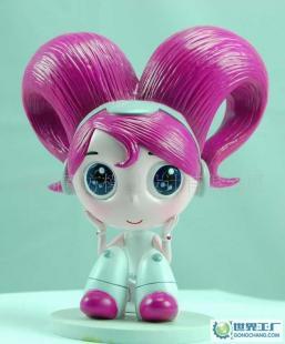 可爱动漫角色塑胶玩具的设计与制作