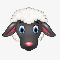 卡通绵羊动物设计素材免费下载指南